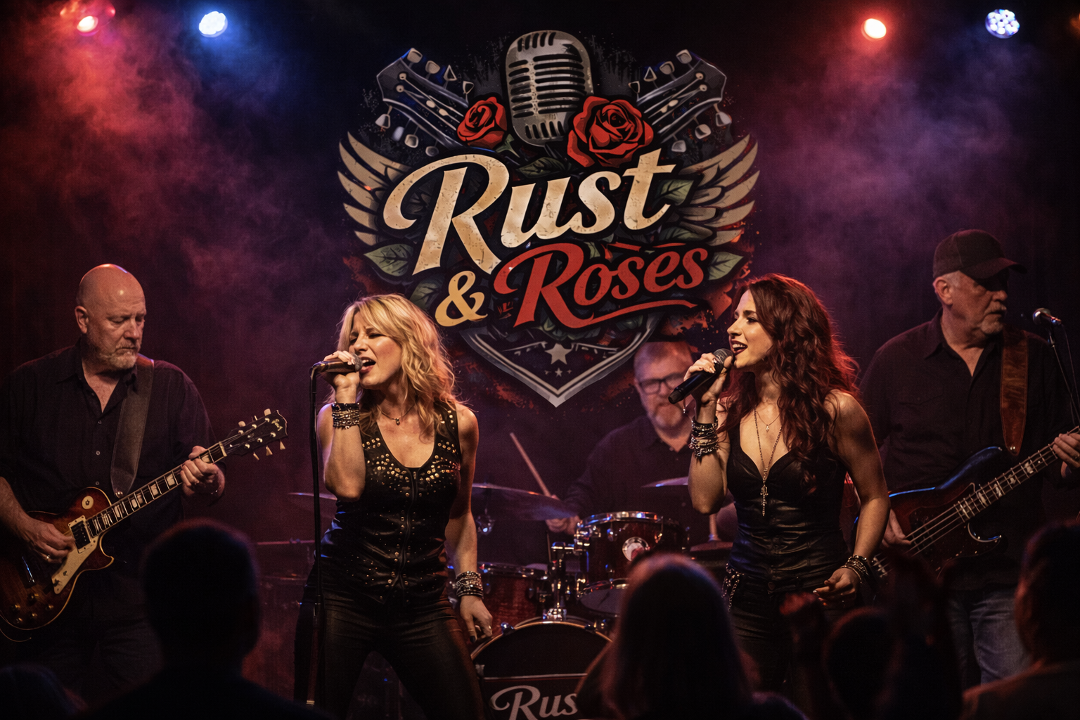 Rust & Roses performing live on stage